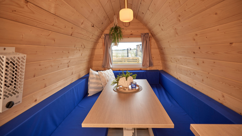 Boathouses at Handbjerg Marina