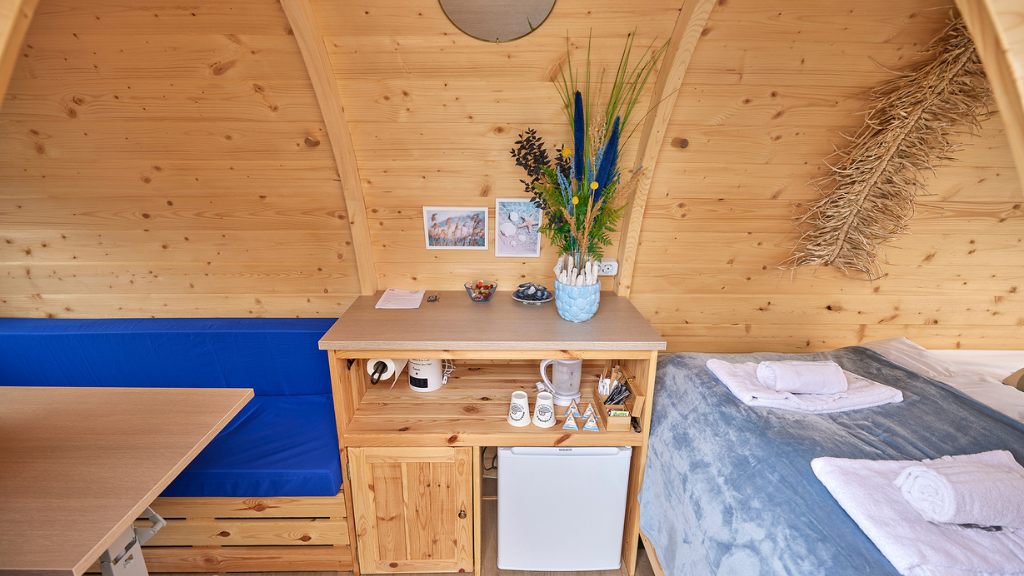 Boathouses at Handbjerg Marina