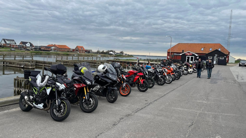 Motorcykeltræf i Thorsminde