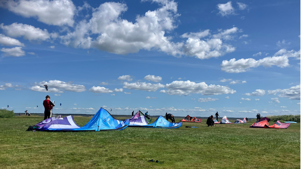 kitesurfere