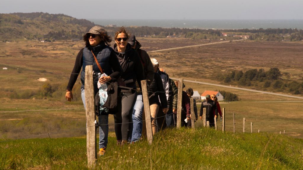 The hiking route Tranum-Fosdal