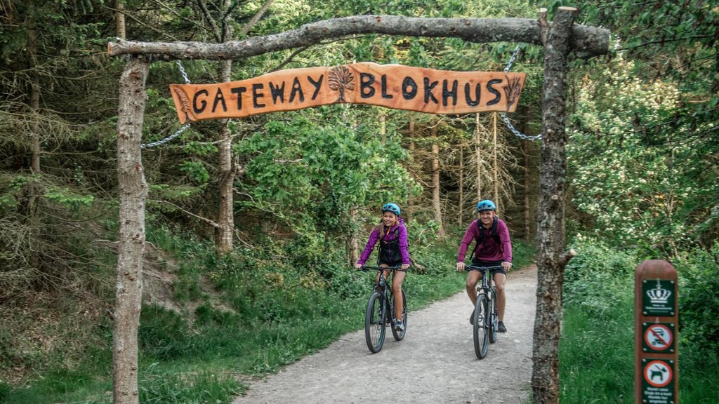 Par cykler ved Gateway Blokhus