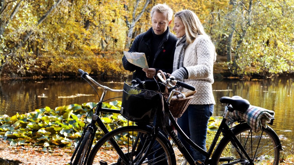 Par på cykeltur