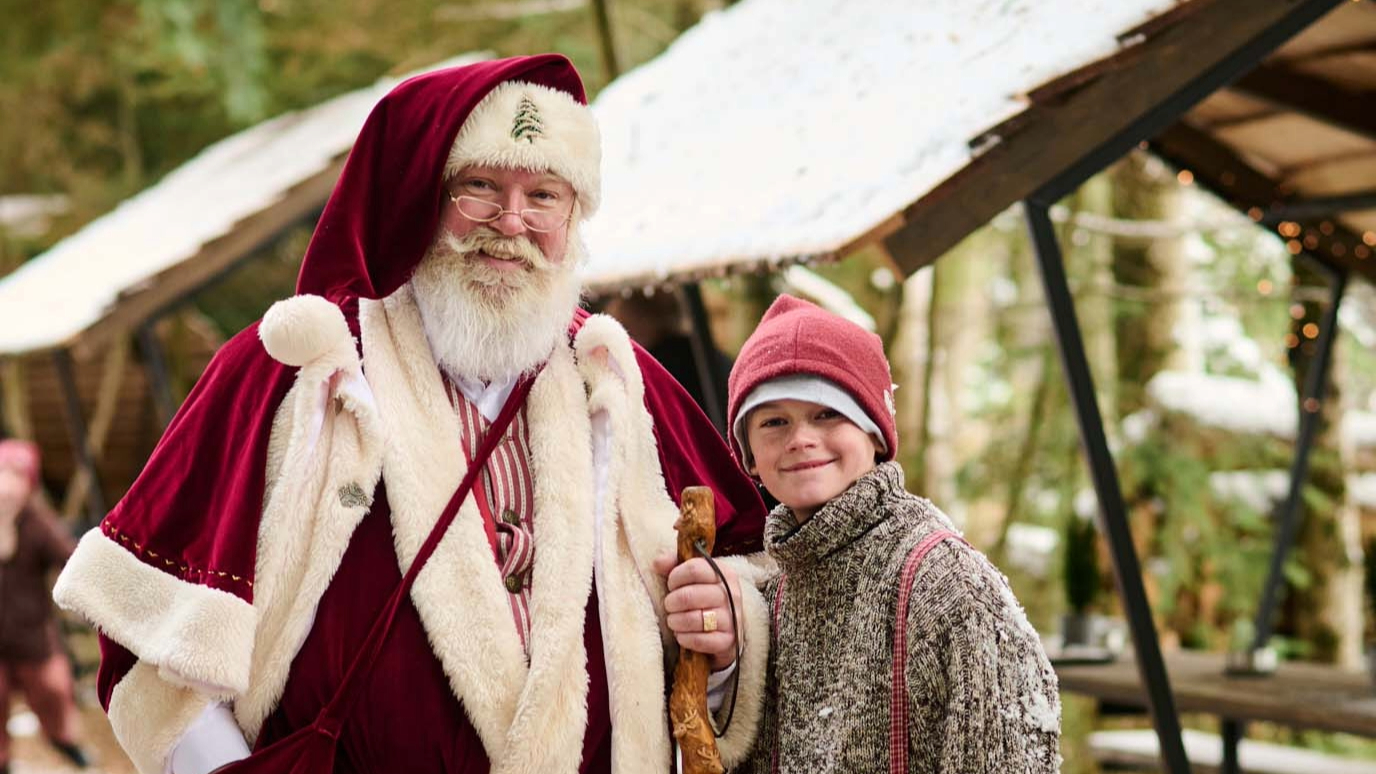 Adventshygge ved nissehuset