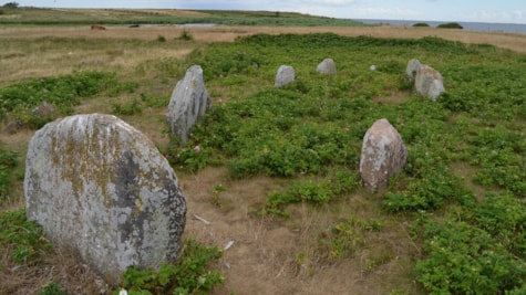 Камені теляти на Х’ярне з південного сходу