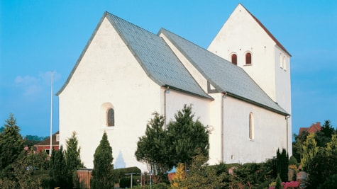 Hornborg kirke og kirkegård