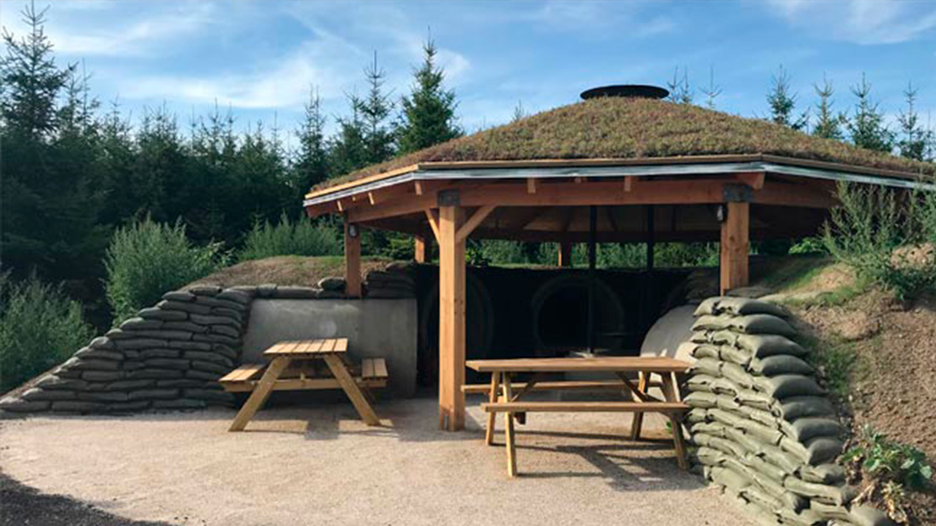 Shelteranlæg v/ Panzermuseum East