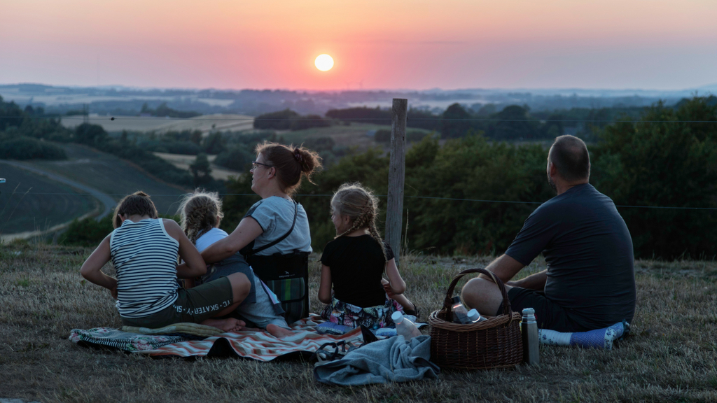 Familie og picnic på Observatoriet | Foto: Claus Starup