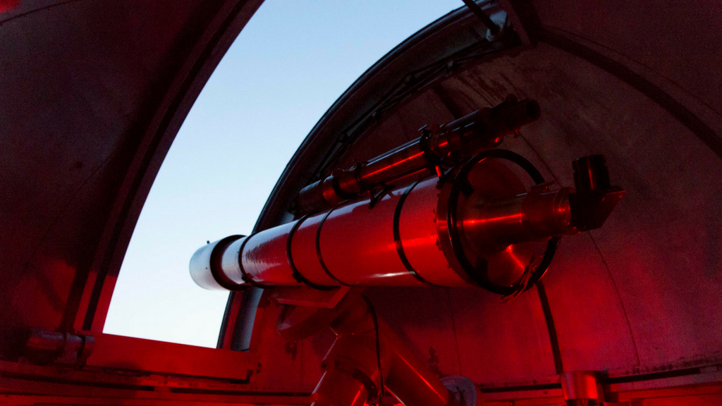 Teleskop på Observatoriet | Foto af Ole Malling