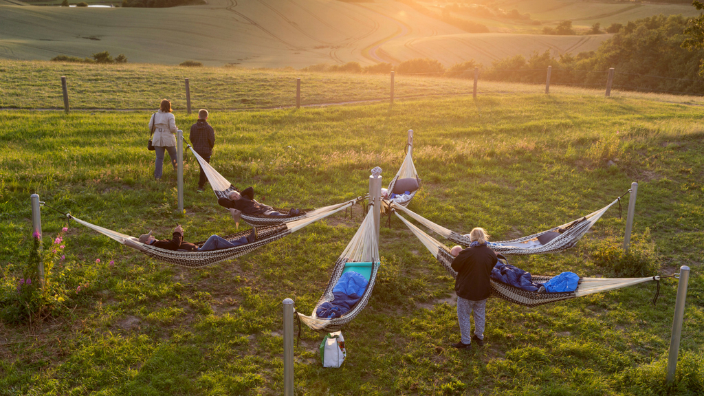 Hængekøjer på Observatoriet | Foto af Ole Malling