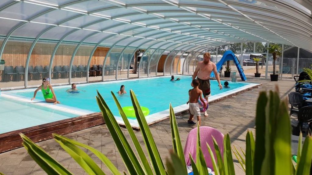 Pool i CampOne Holbæk Fjord