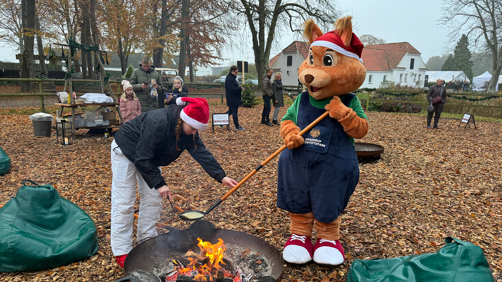 Erlebe den stimmungsvollen Weihnachtsmarkt auf Kragerup Gods.