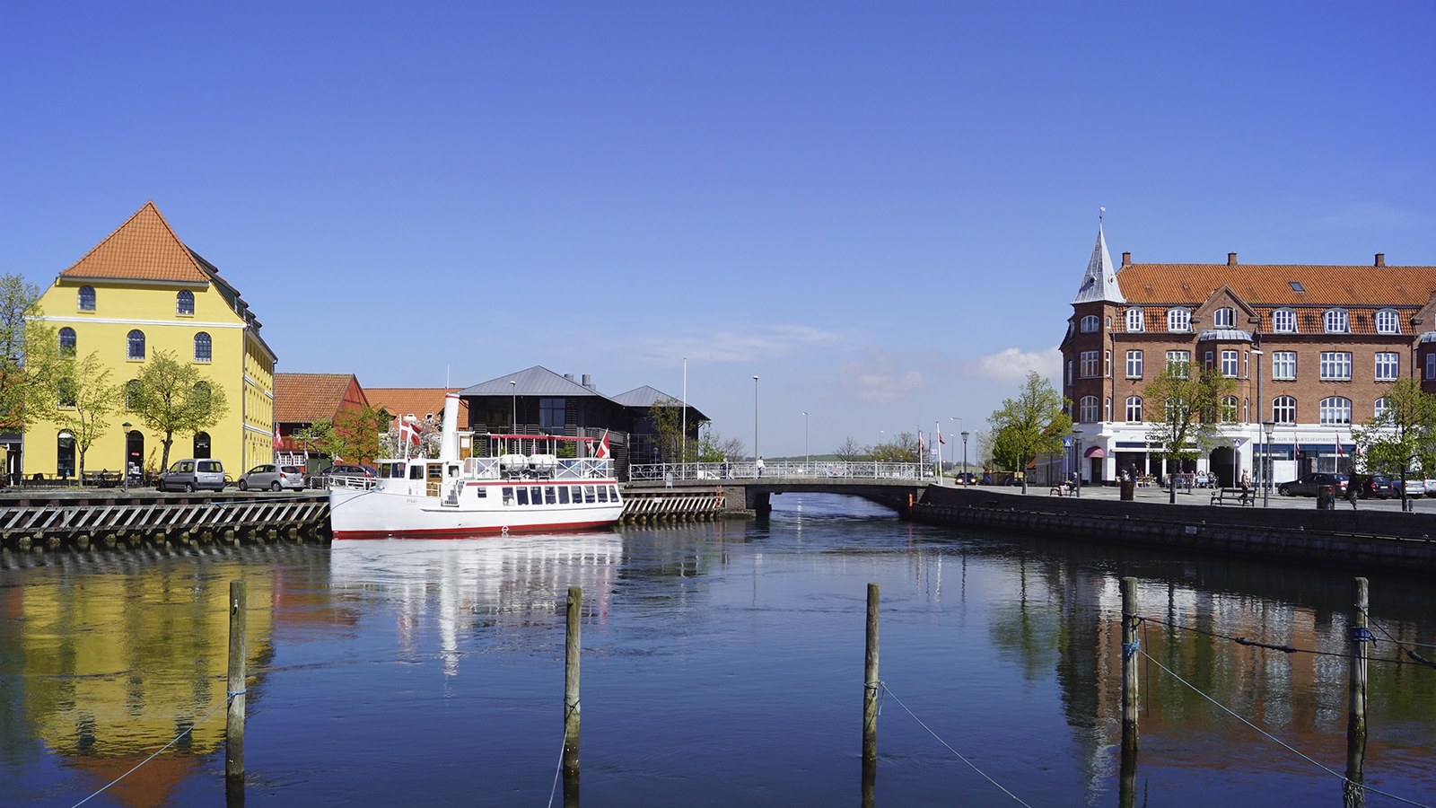 Turbåden Skjelskør V i Skælskør Havn