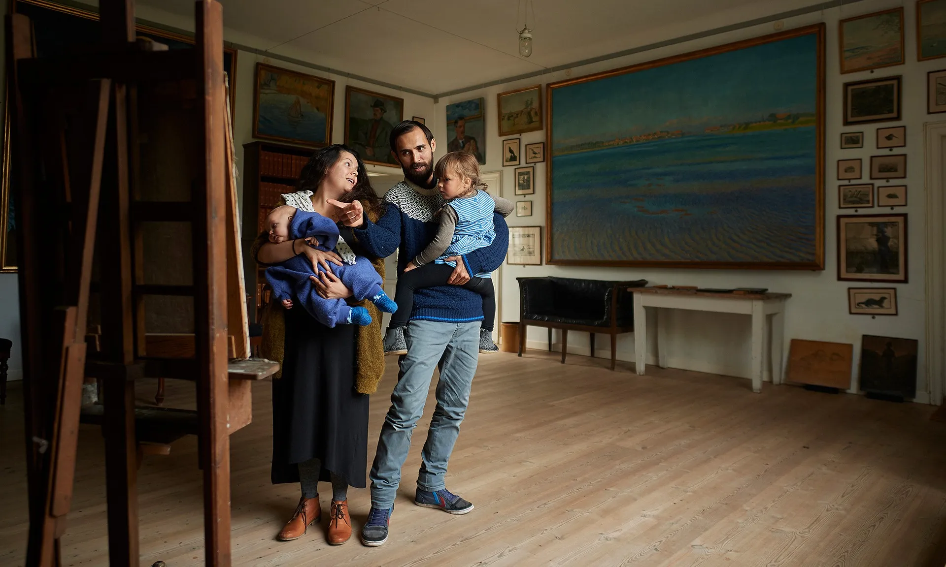 Johannes Larsen Museet i Kerteminde byder på kunstoplevelser for både børn og voksne
