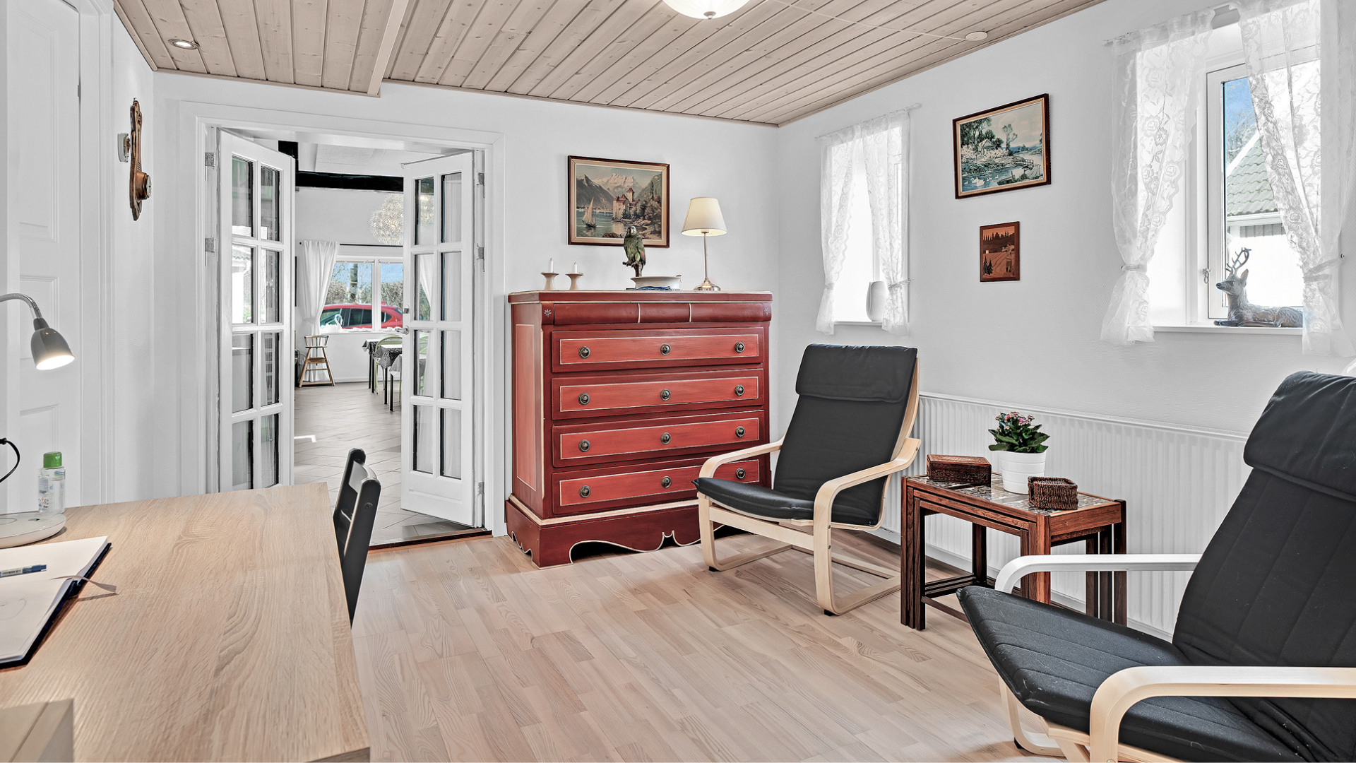 The small living room