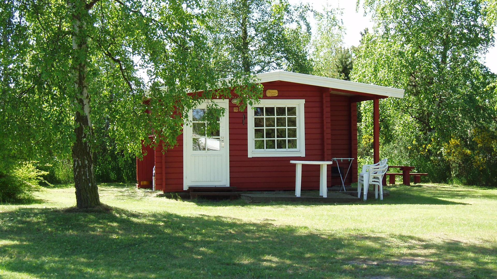 Rental cabin at Fynshoved Camping