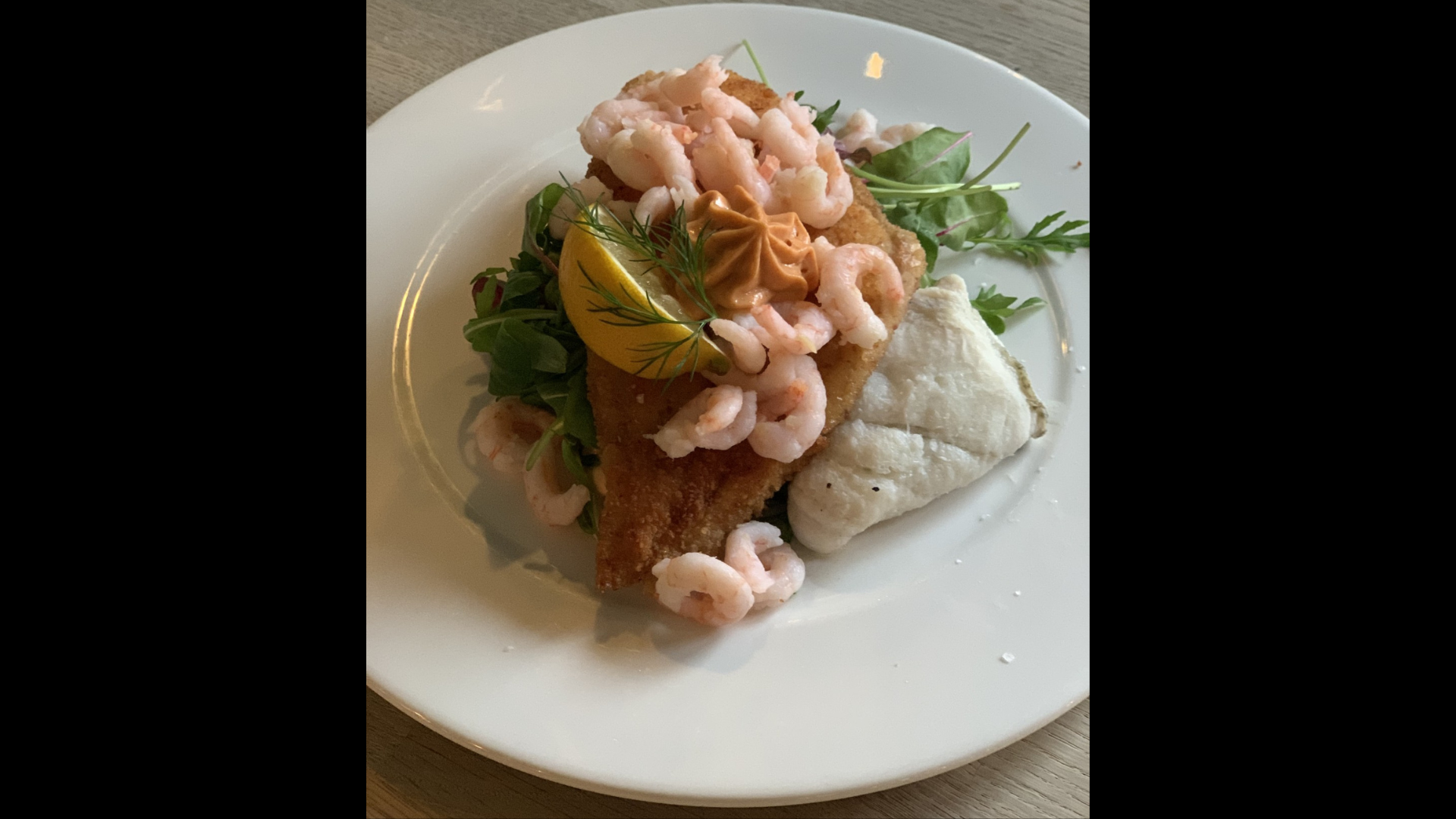 A fish plate at LangeGade NR2