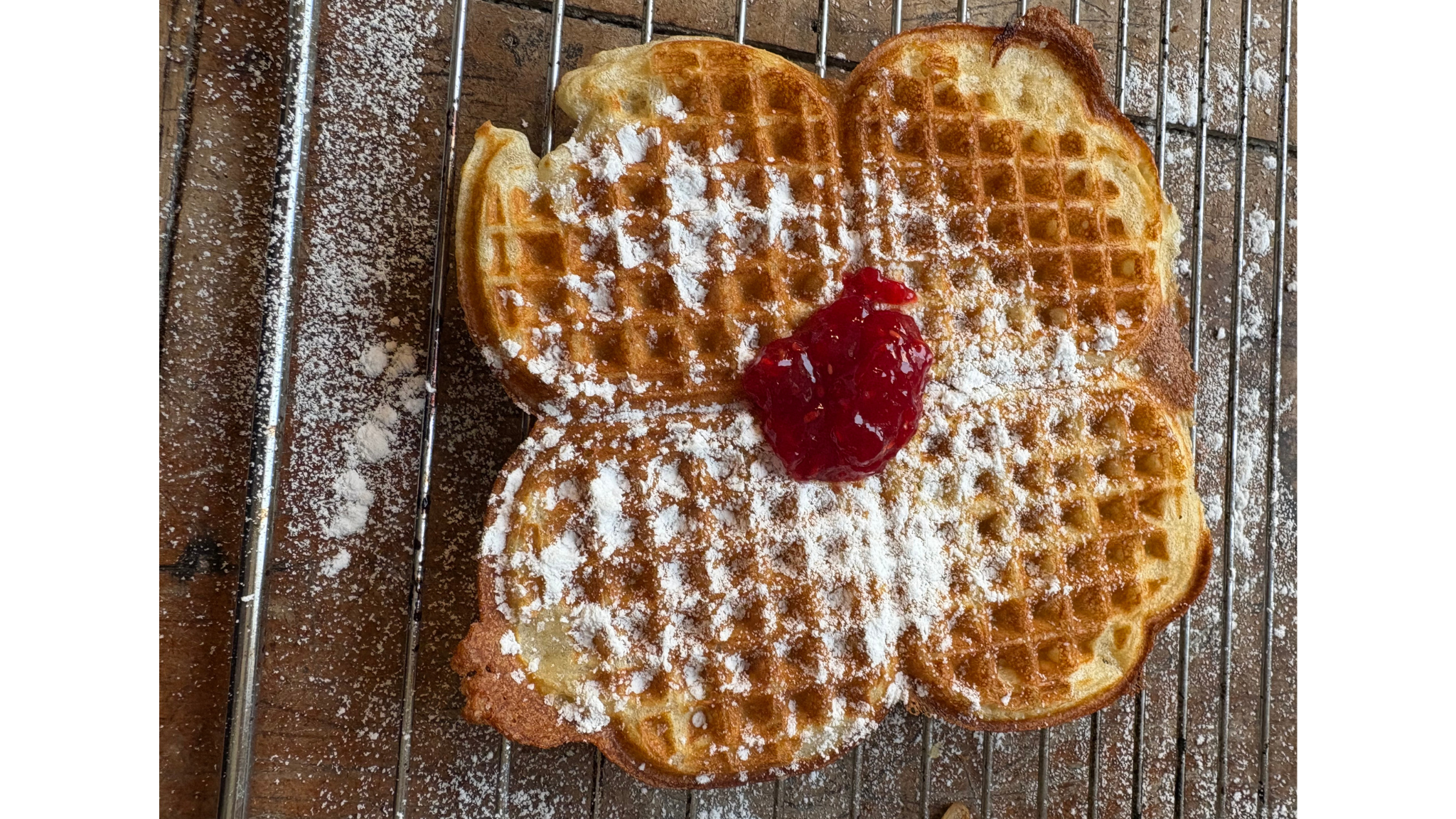 Weihnachtsmarkt in Viby Gl. Brugs Waffeln