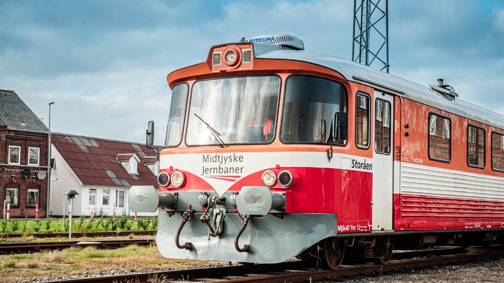 VLTJ - Midtjyske Jernbaner - tog