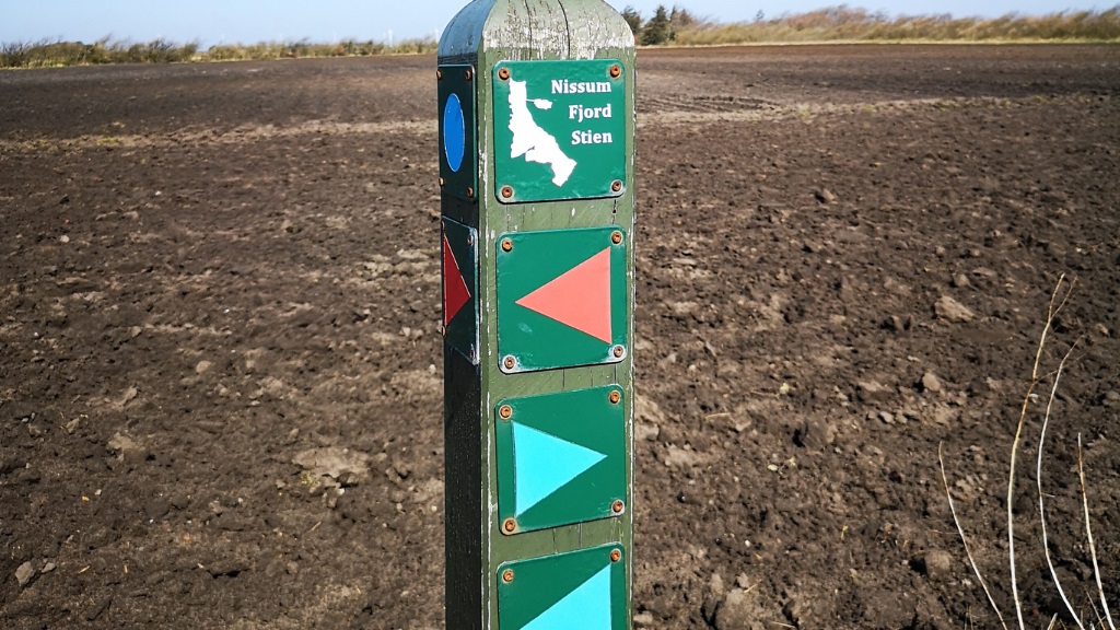 Hiking trail around Indfjorden by Nissum Fjord