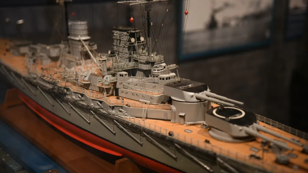 Sea War Museum - Model HMS Iron Duke
