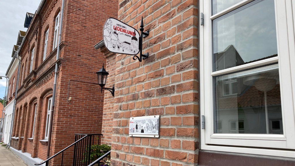 Gantriis - Lidenlundskilt