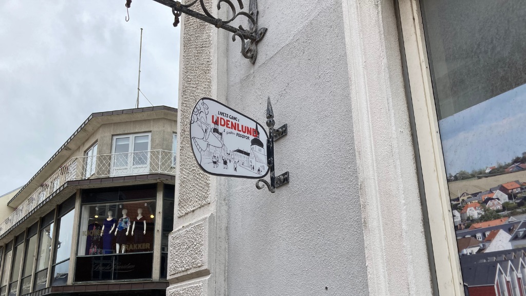 Gantriis - Lidenlundskilt