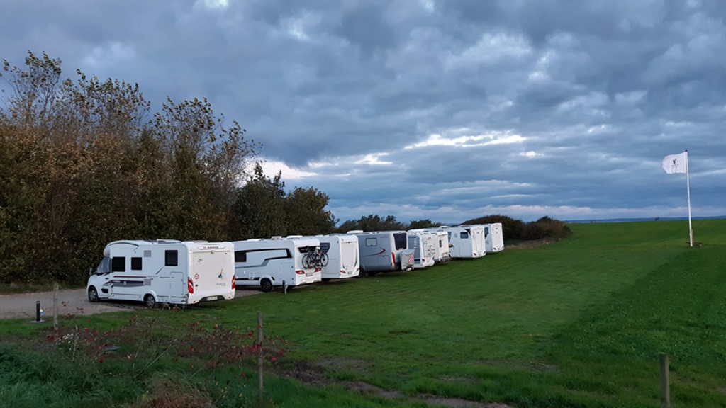 Motorhome pitch by Nr. Nissum Hand Brew