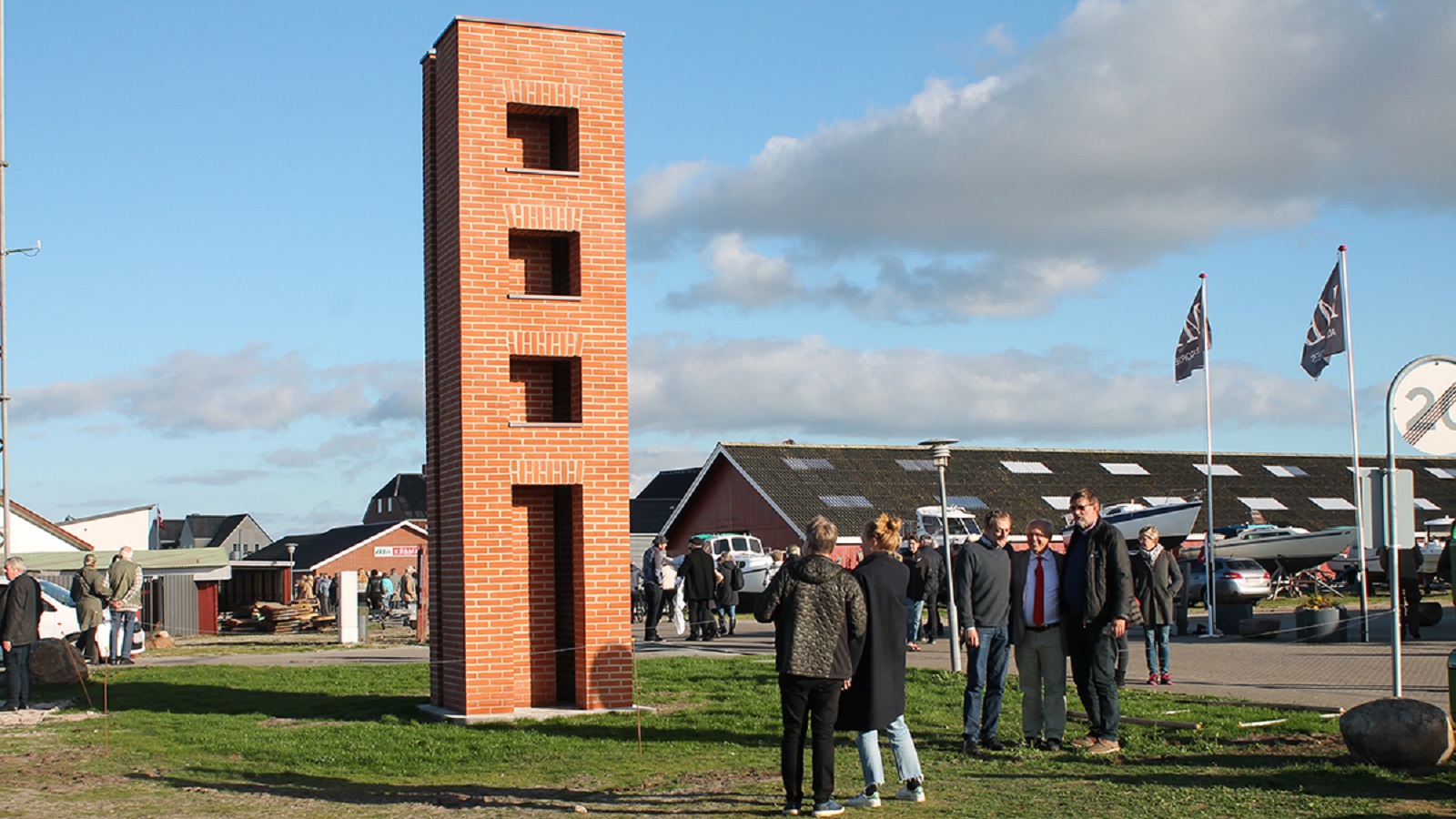 Vinduestårnet i Østerby er Per Kirkebys sidste værk