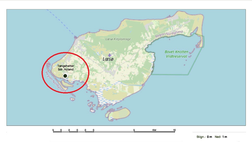 Tangshelter Sdr Nyland Læsø 2024