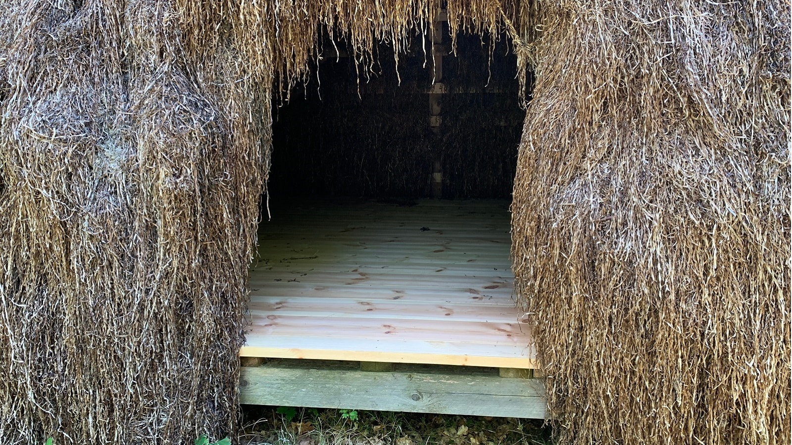 Tangshelter Læsø ved Sdr Nyland, en del af Ø-Camino Læsø og etape 4