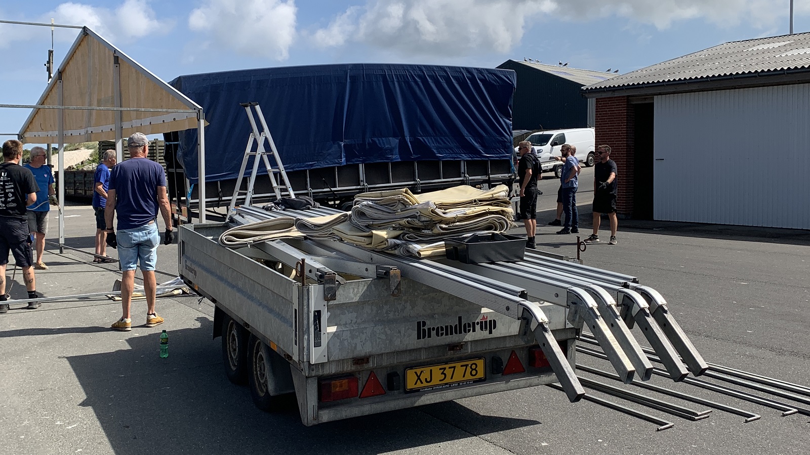 Læsø Depot - JHF opstilling