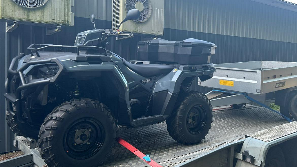 Hepi Polaris ATV med anhænger