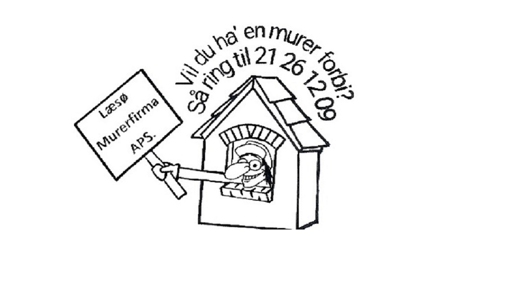 Læsø Murerfirma ApS - tegning