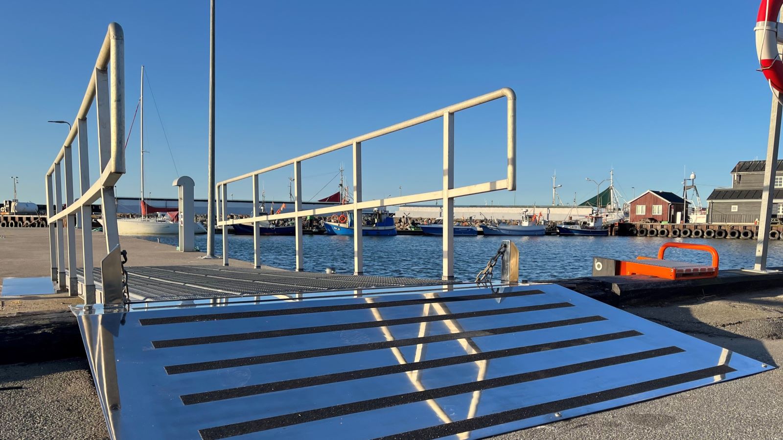 UVP rampe og fiskebåde