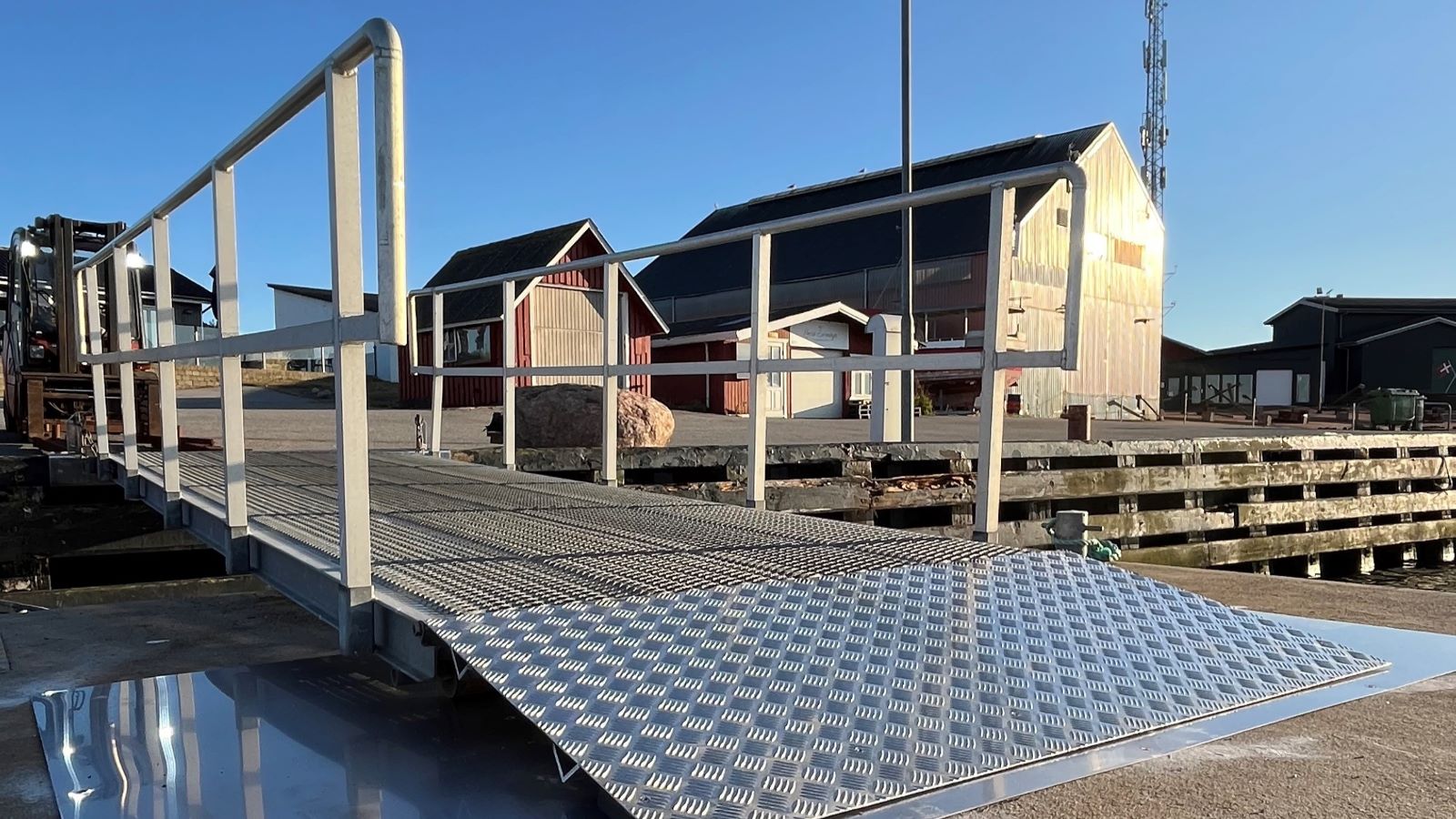 UVP - Rampe ved flydebro