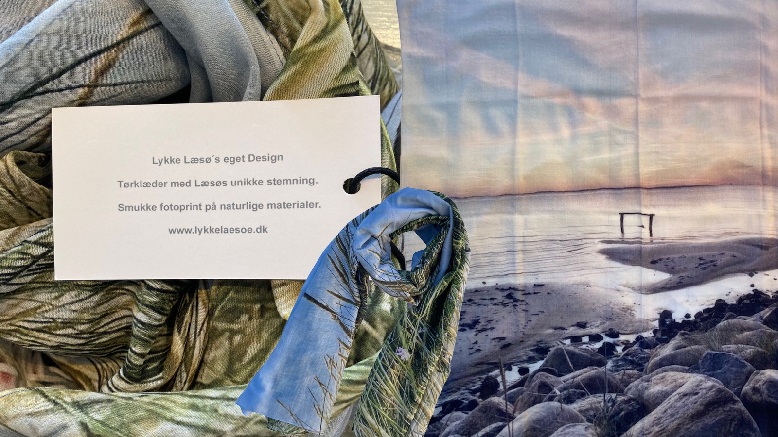 Beautiful photo prints on natural materials