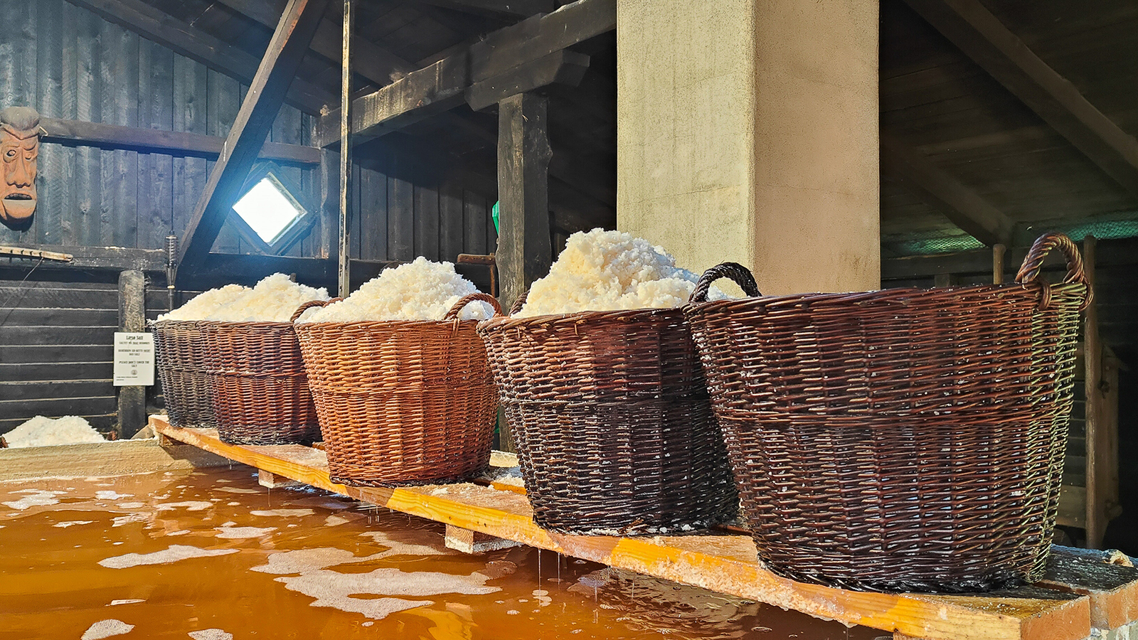 Laesoe Salt in a basket