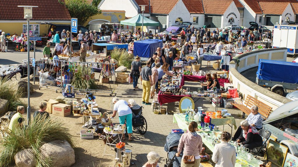 Flea Market in Løkken