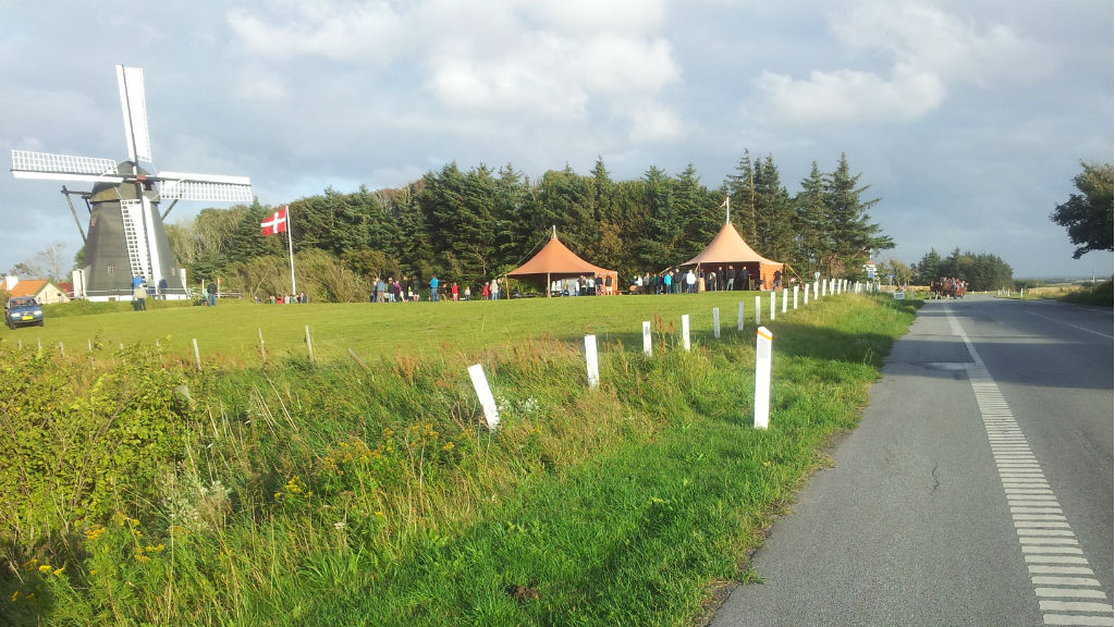 Vennejberg Mühle malt Mehl