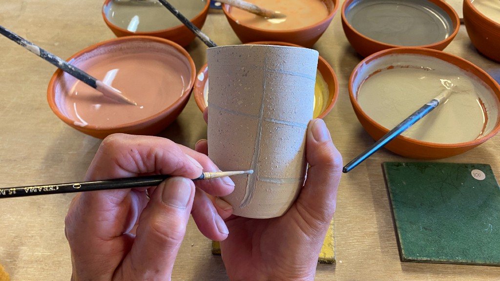 Dekorer en keramikkop