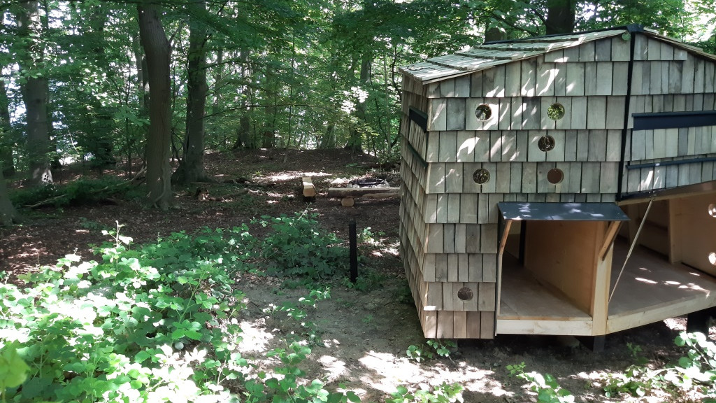 Kasmose Forest shelters