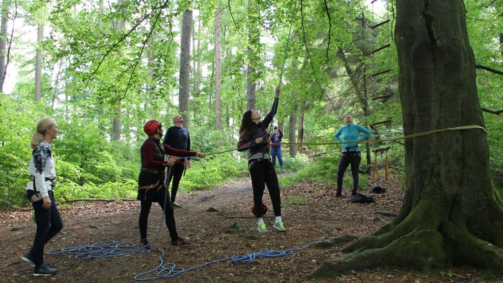 Træklatring på vej op