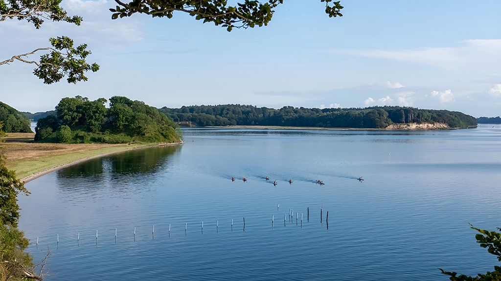 View over the Little Belt from Gals Klint