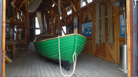 Klinkebygget smakkejolle på Lillebæltsværftet i Middelfart