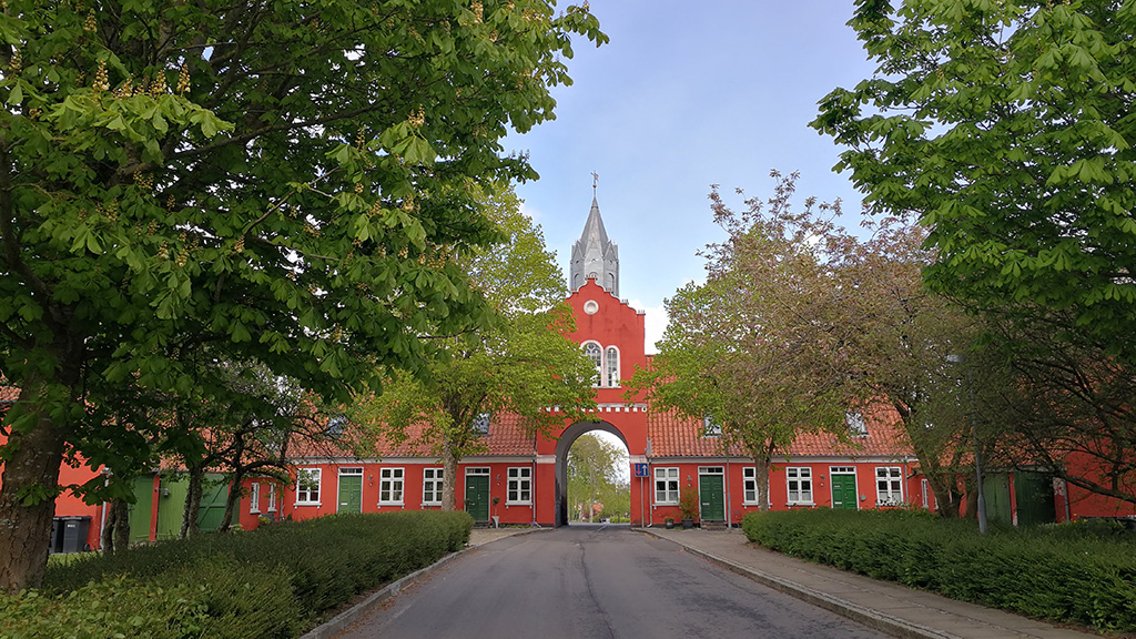 Adlerhus "Portbygning" in Middelfart