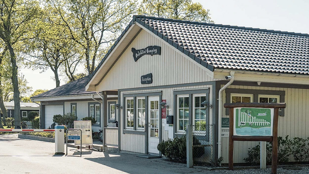 Noordwind Galsklint Camping i Middelfart hovedbygningen
