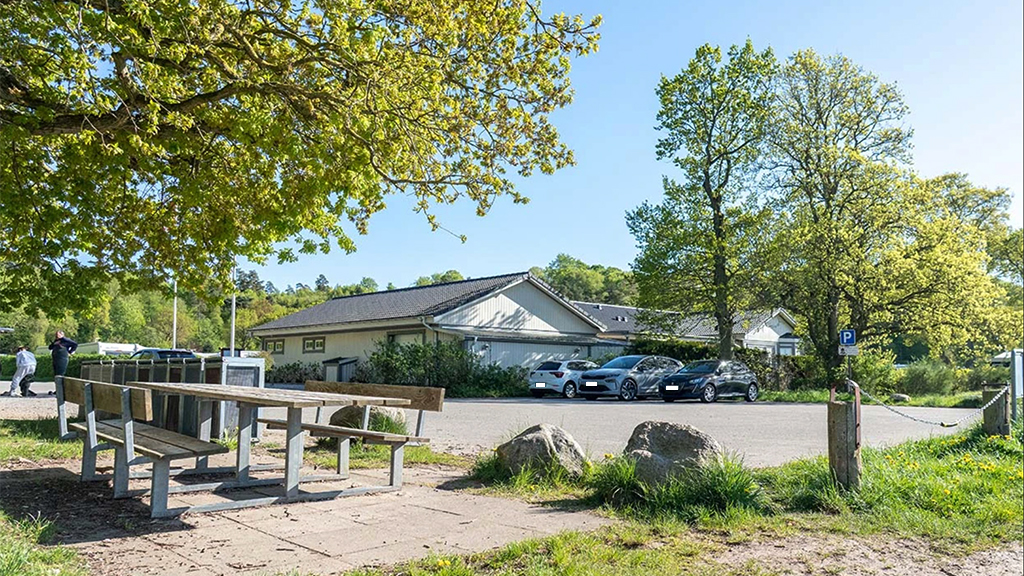 Noordwind Galsklint Camping set udefra vejen