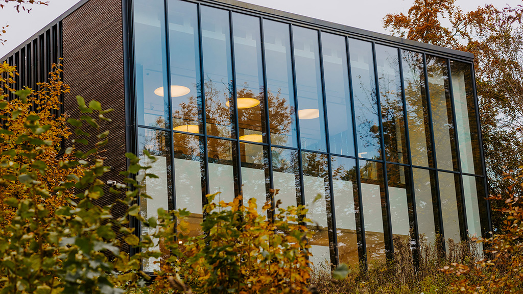 CLAY Ceramics Museum seen from the water side