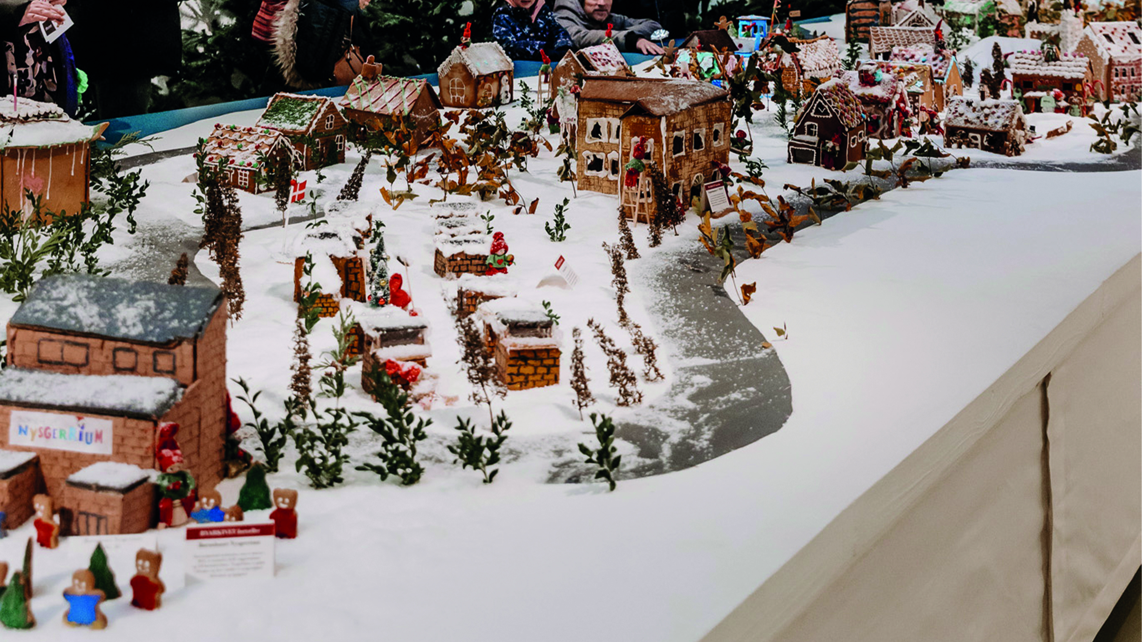 The Gingerbread Town in Middelfart - gingerbread gnome landscape